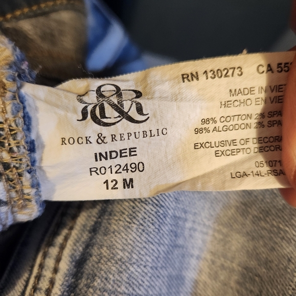 Rock republic cropped jeans - Picture 4 of 4